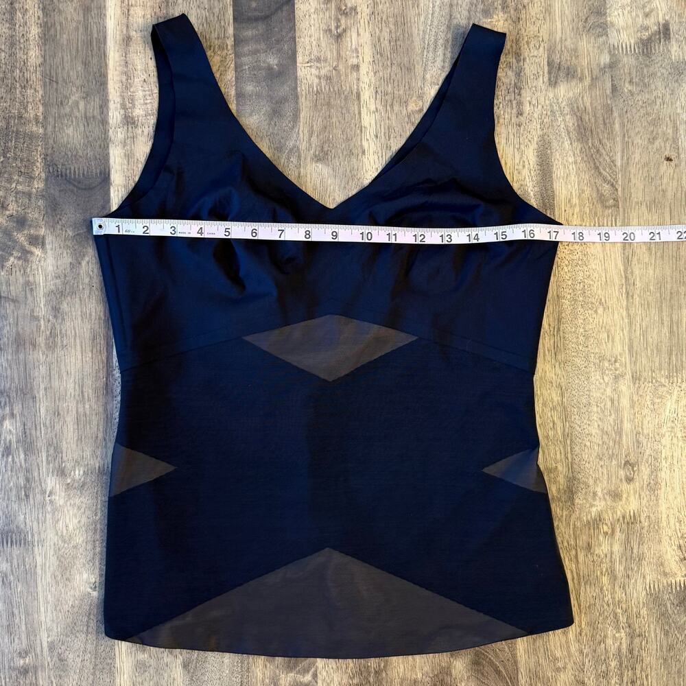 Honeylove Shapewear LiftWear Tank Wireless Intimates Runway Black Women's Sz 1X - Picture 4 of 7
